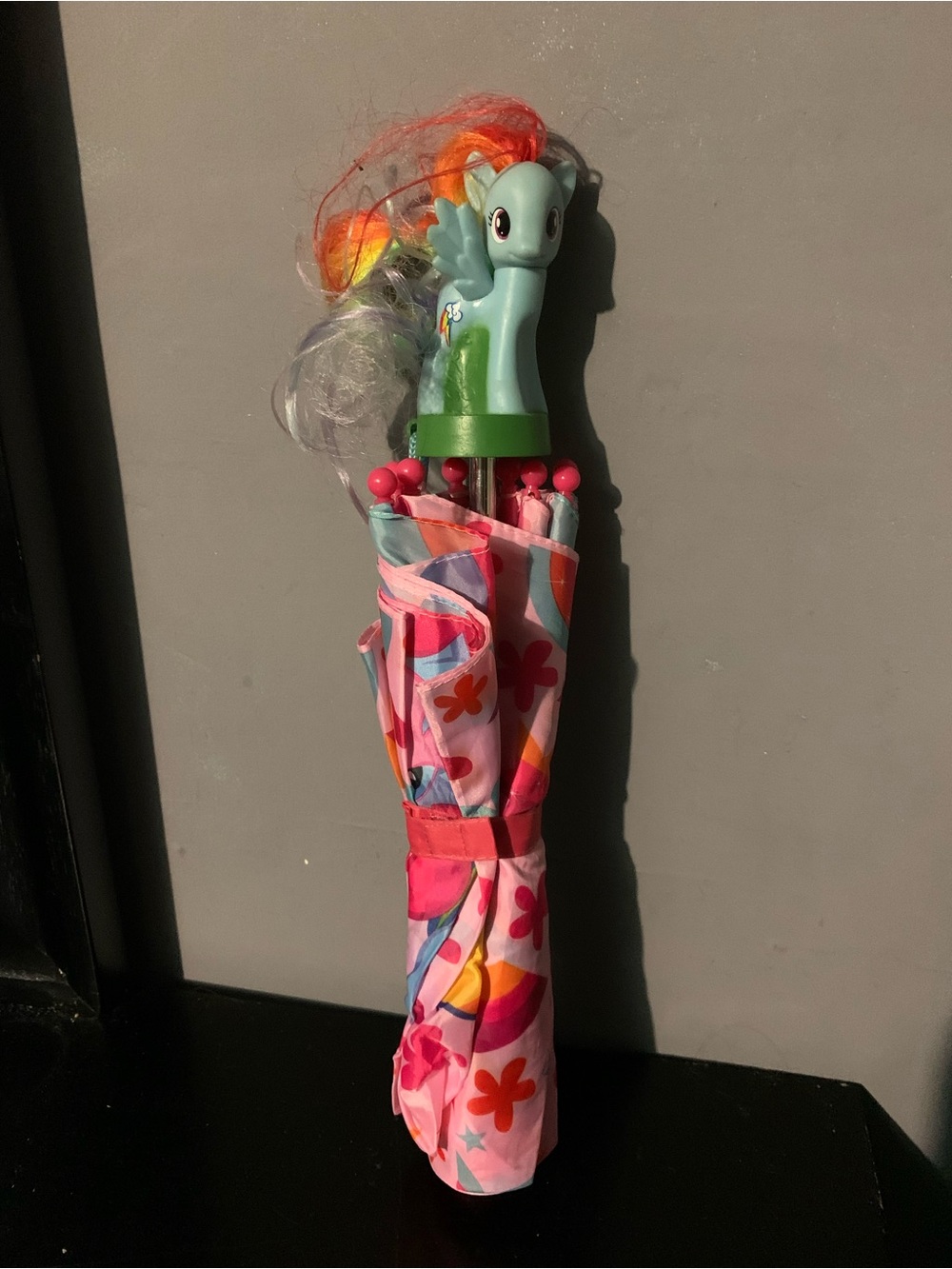 My Little Pony Friendship Is Magic Kids Umbrella Pink Rainbow Dash Pinkie Pie